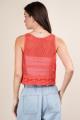Sunset Crochet Vest