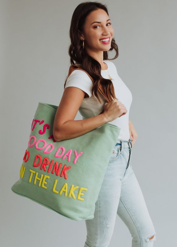 Drink By The Lake Tote