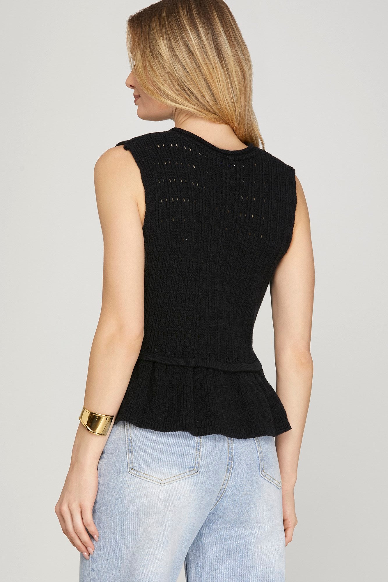 Wink Sleeveless Sweater
