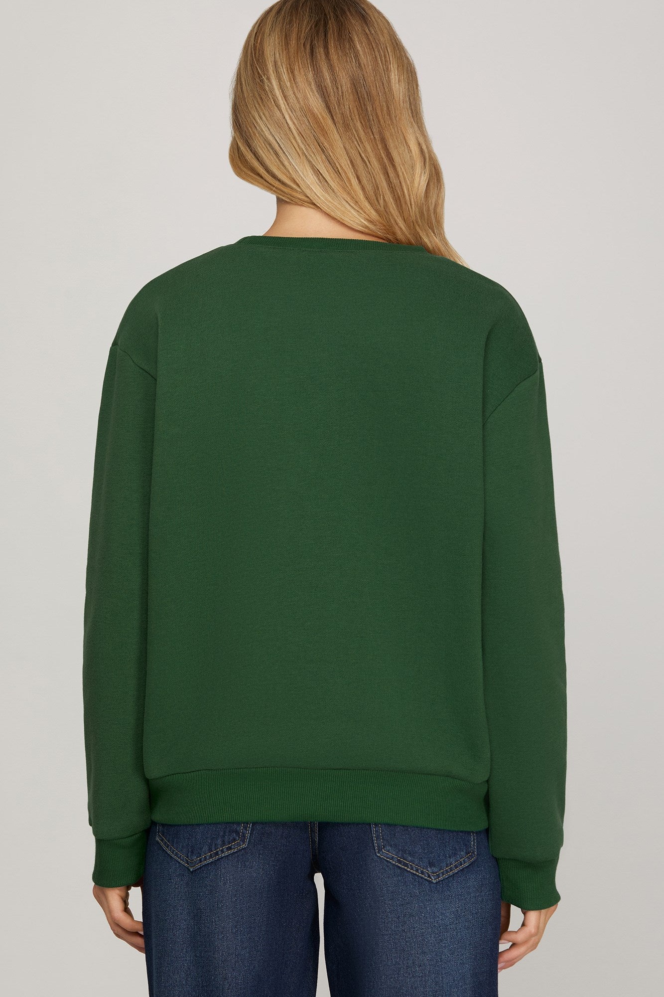 Evergreen Deer Sweatshirt