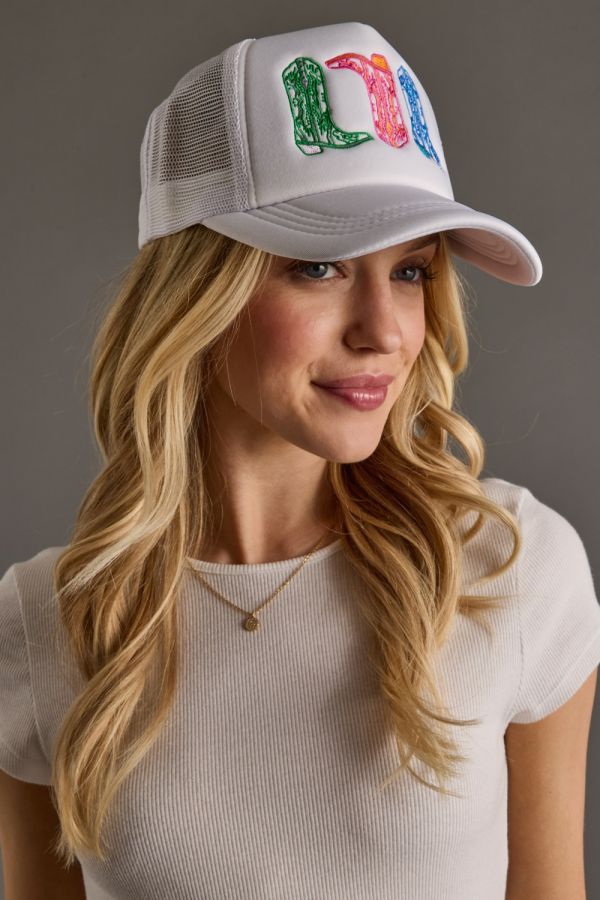Cowboy Boots Trucker Hat