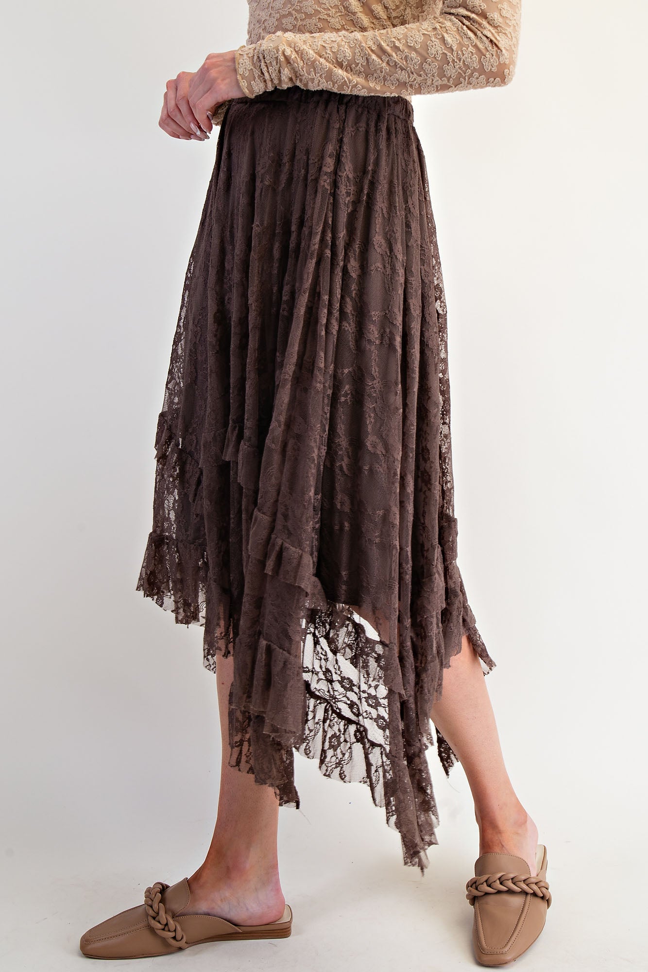 Moca Lace Skirt