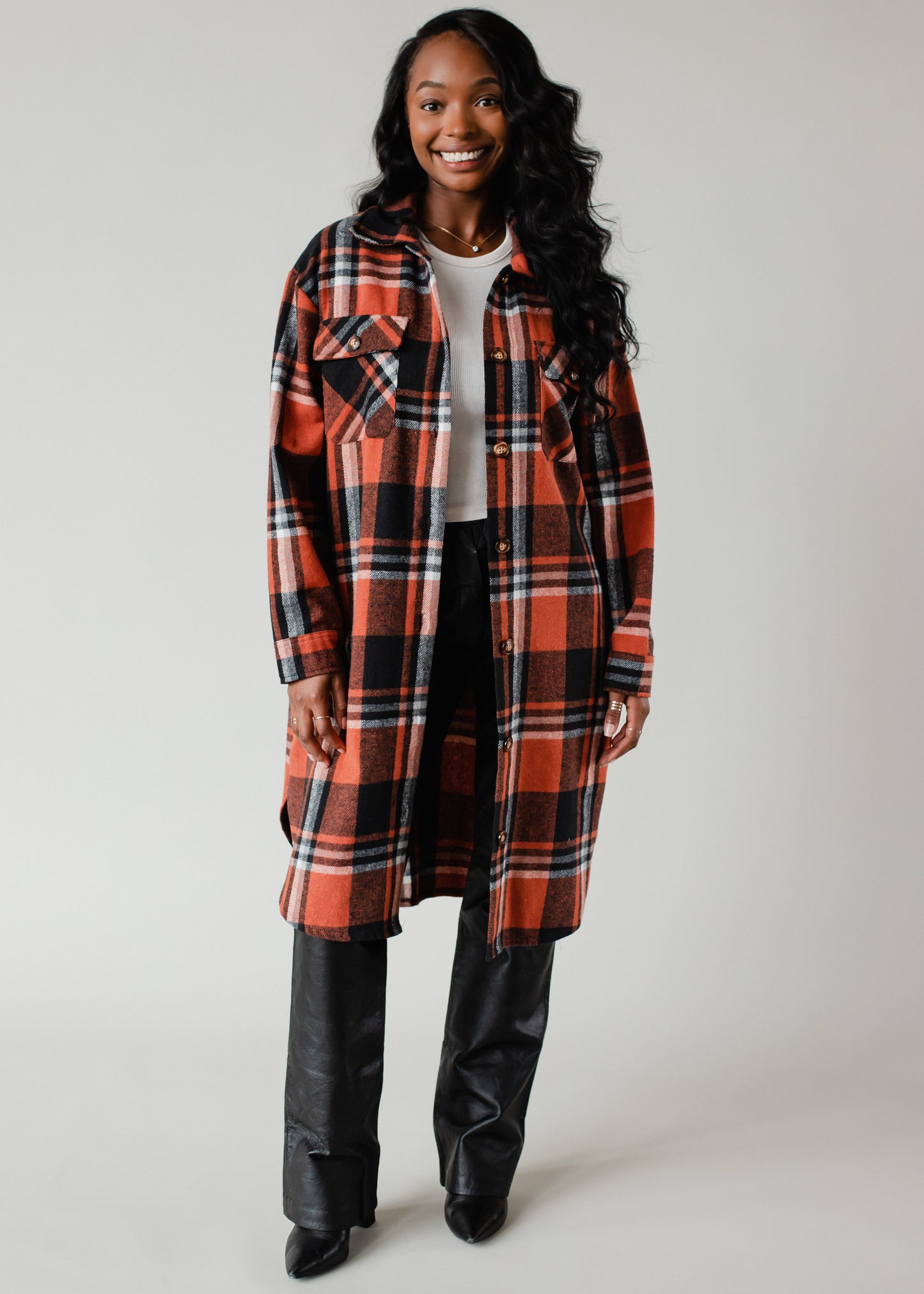 Cider Long Shacket