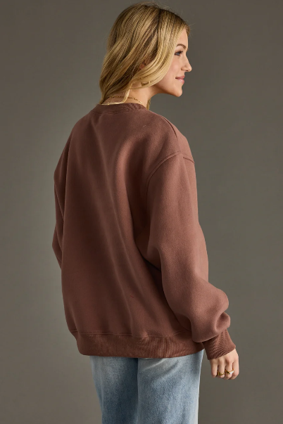 Whiskey Weather Oversized Sweatshirt