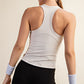 Pearl Luxe Racerback Tank