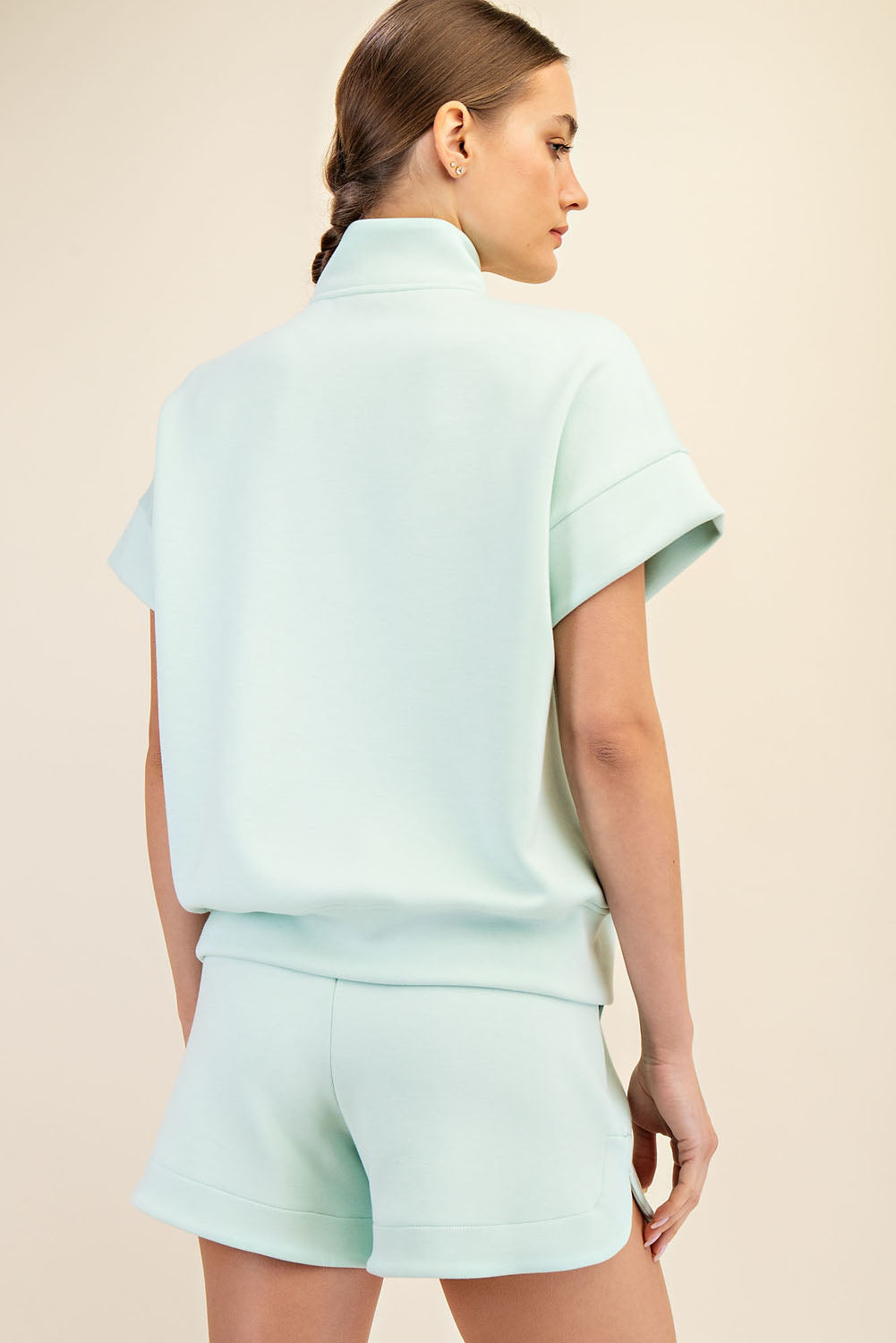 Tulip Soft Mint Quarter Zip