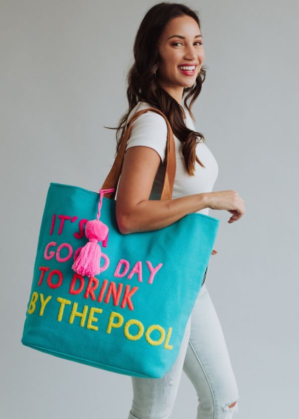 Drink By The Pool Tote