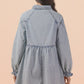 Open Heart Denim Dress