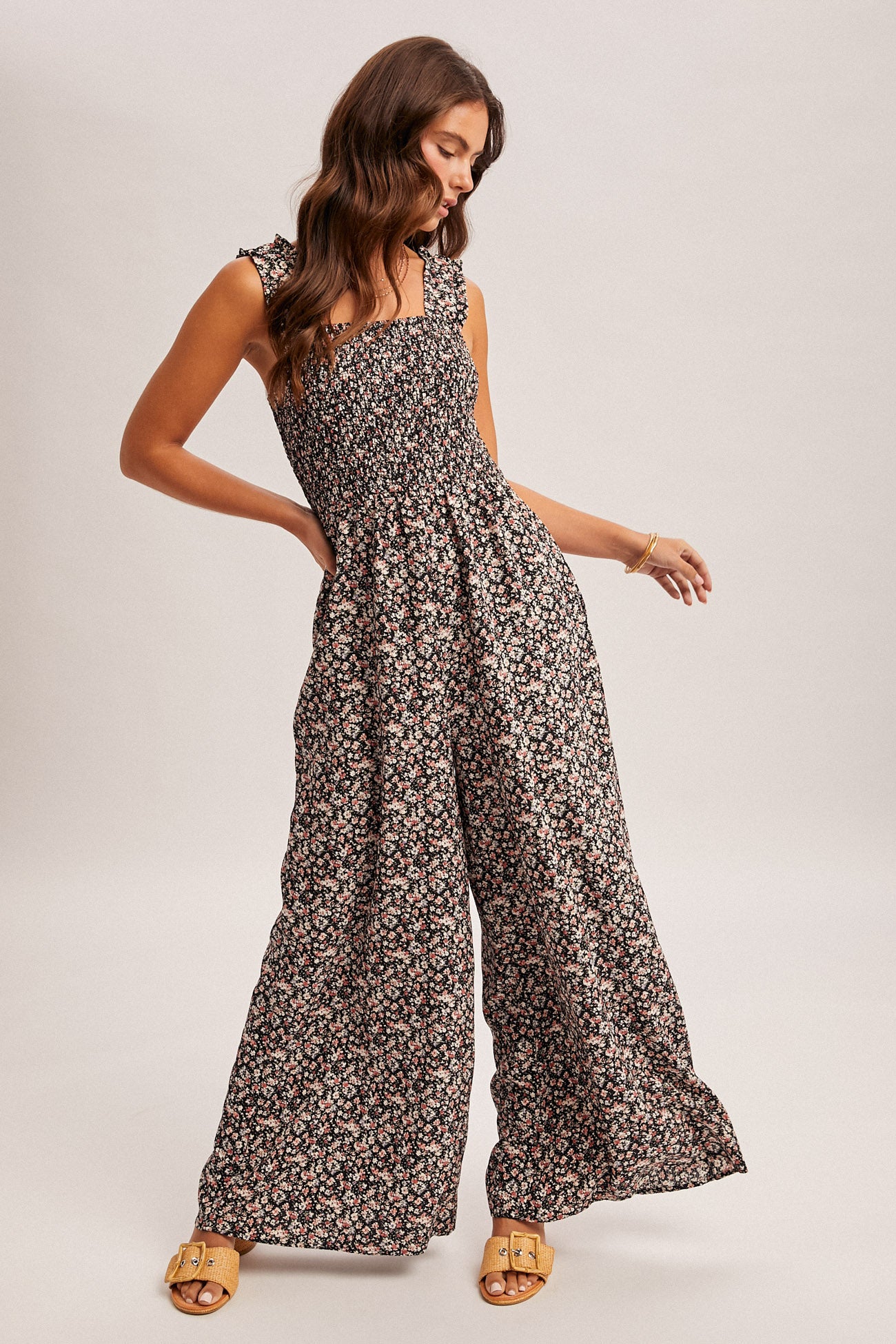 Ditsy Floral Jumpsuit