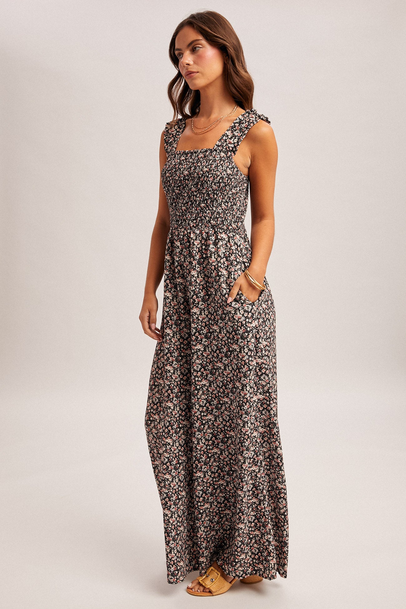 Ditsy Floral Jumpsuit