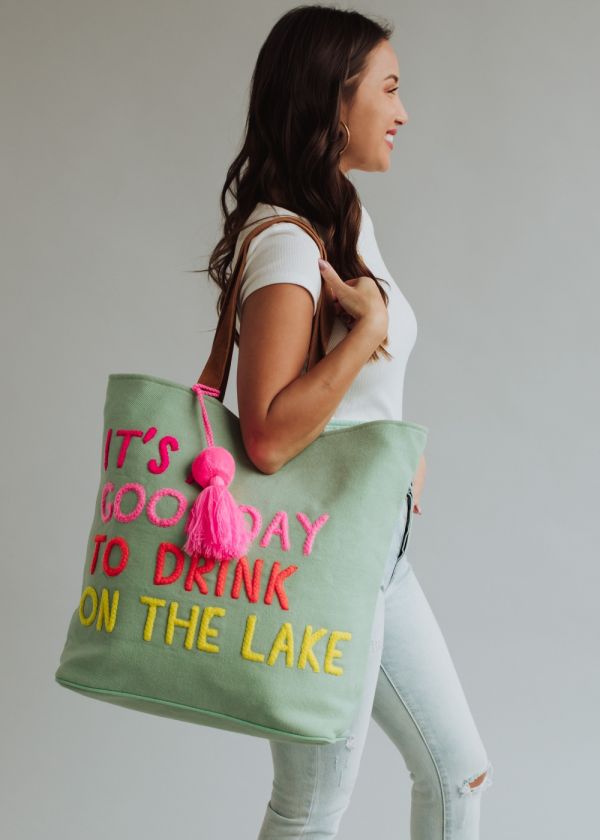 Drink By The Lake Tote
