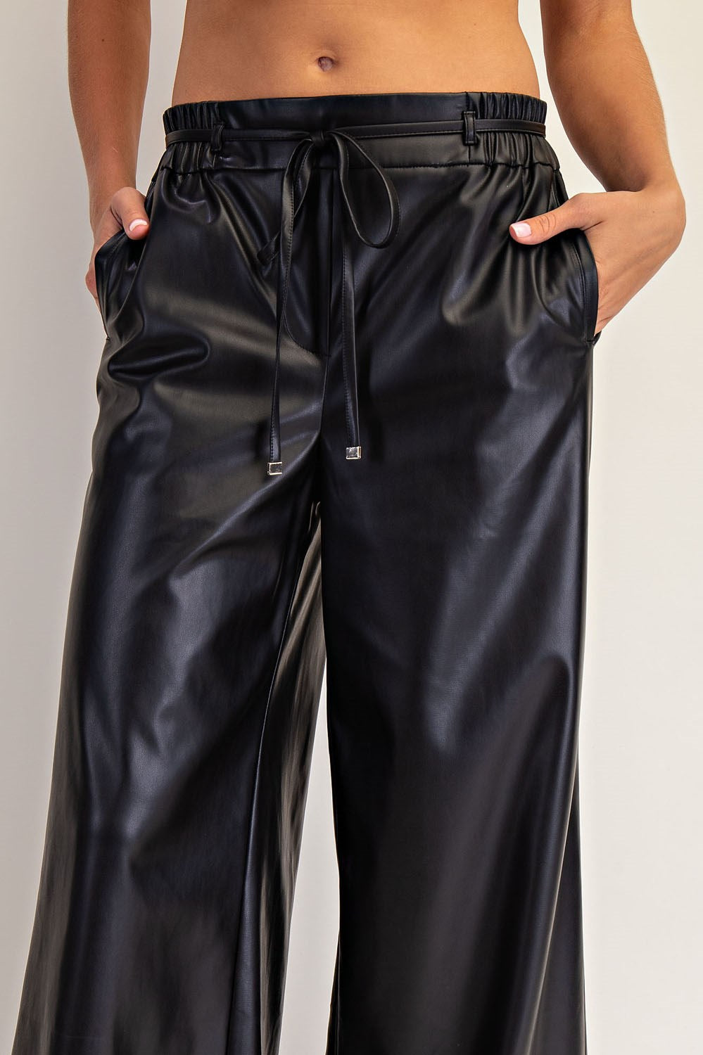 Astrid Faux Leather Pants
