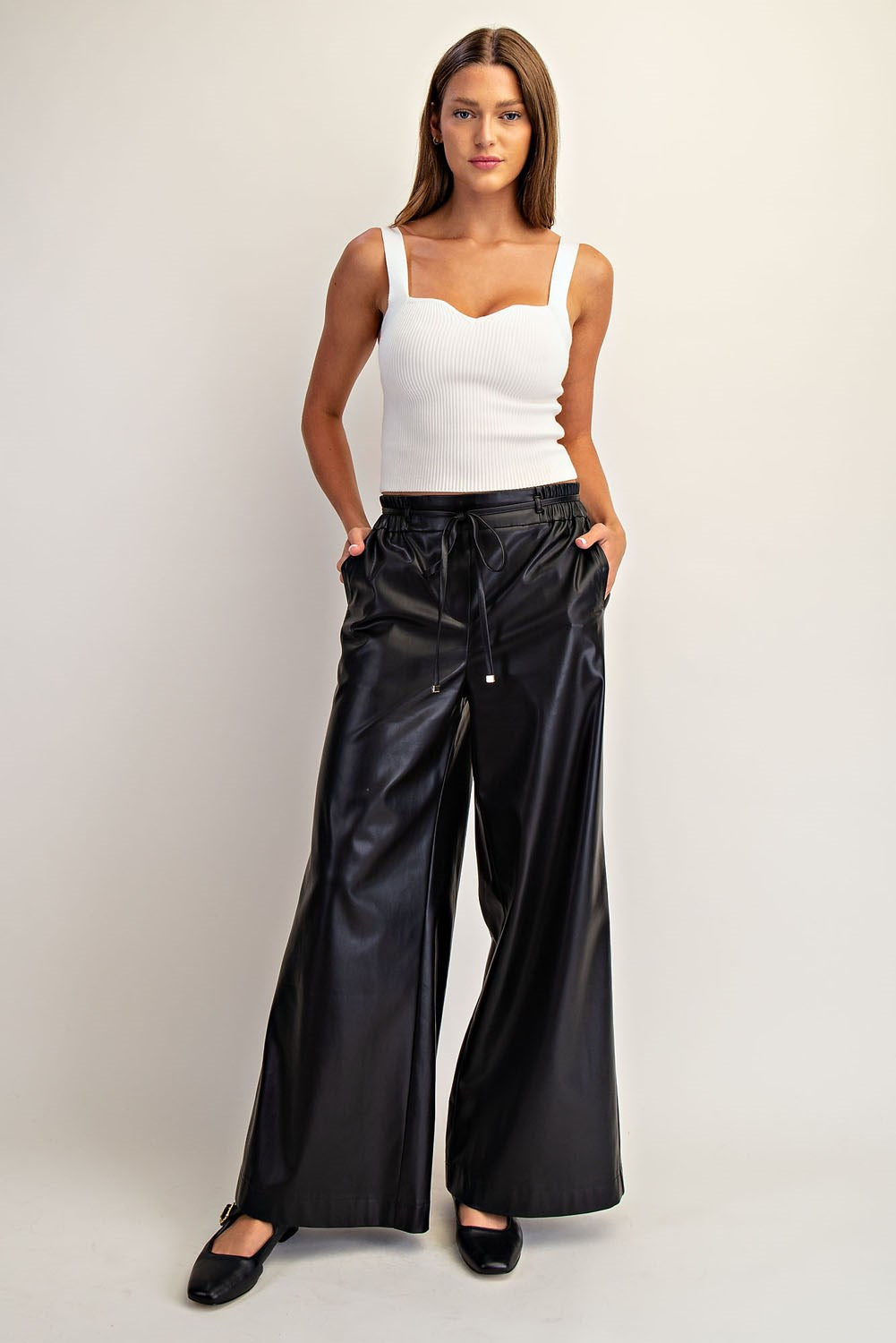 Astrid Faux Leather Pants