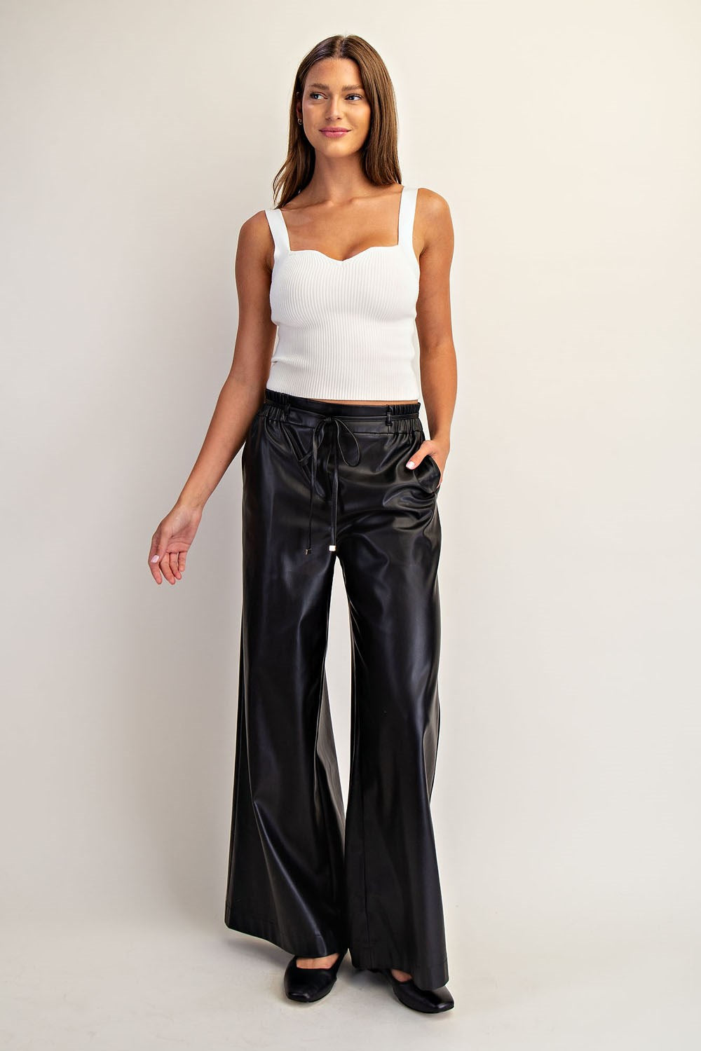 Astrid Faux Leather Pants