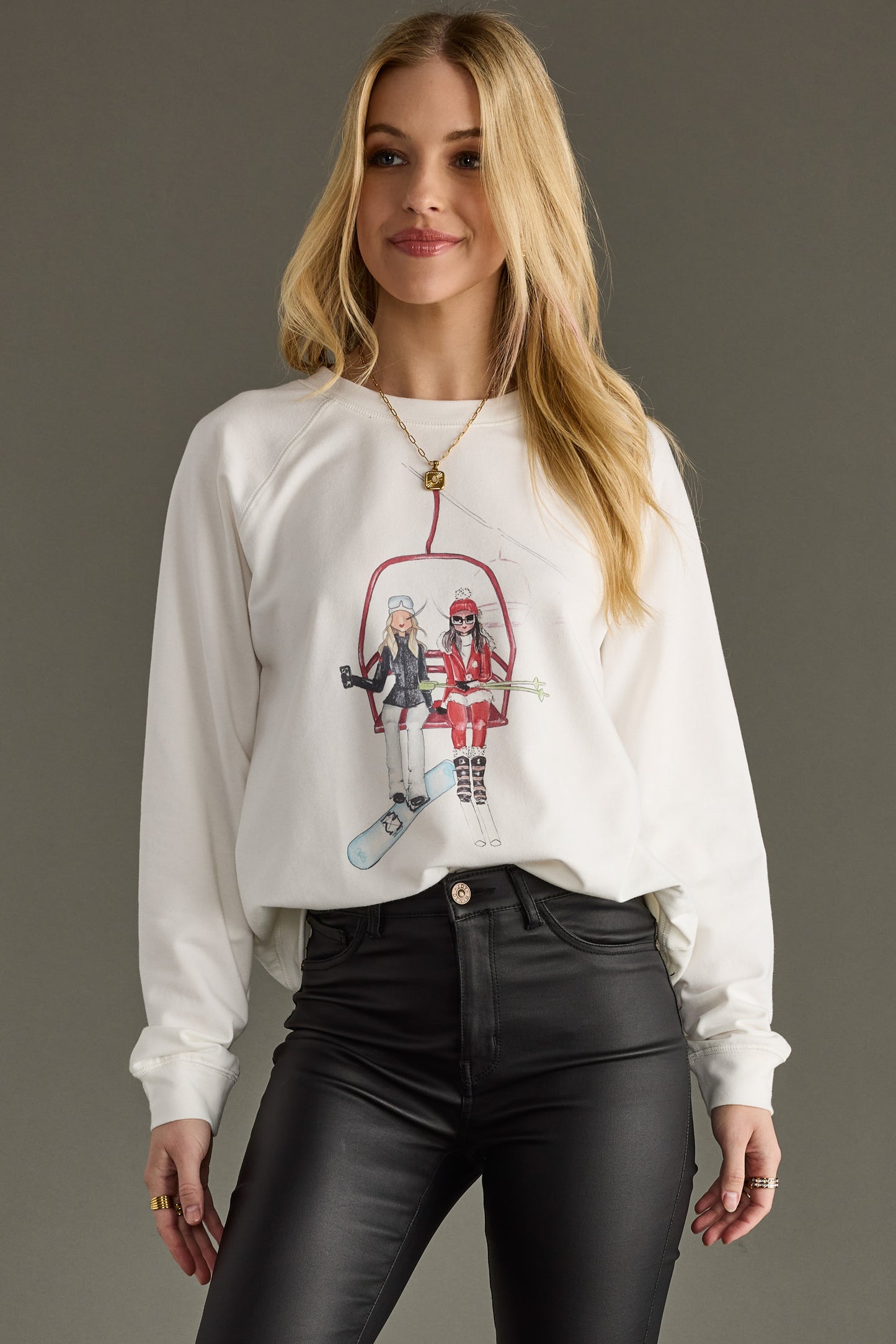 Snow Day Besties Sweatshirt