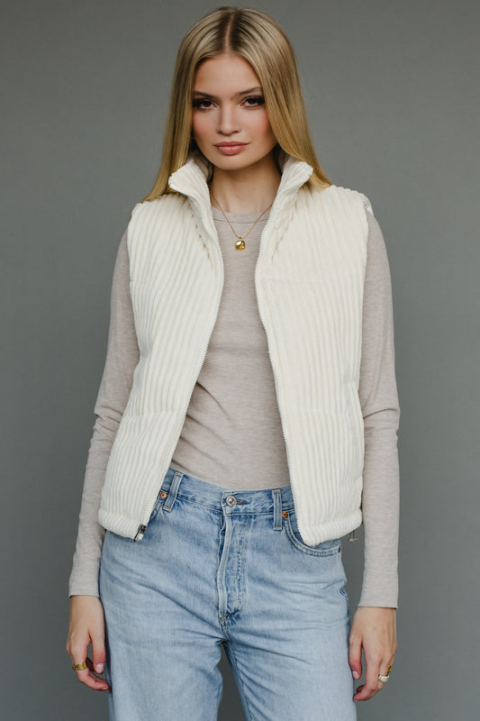 Taysha Corduroy Vest