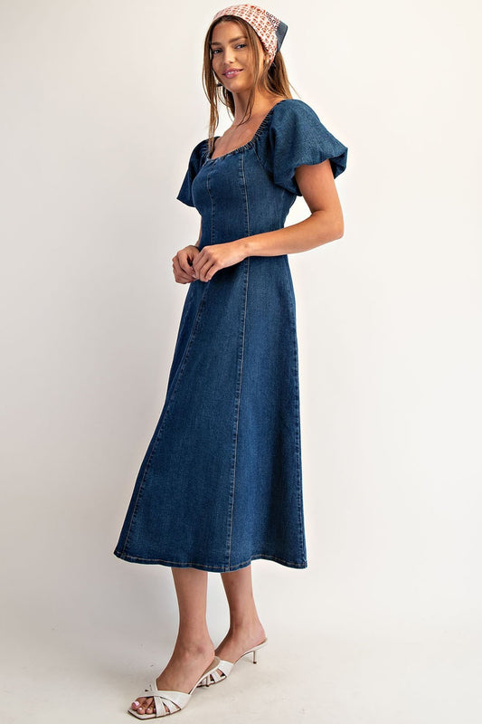 Sloane Denim Dress