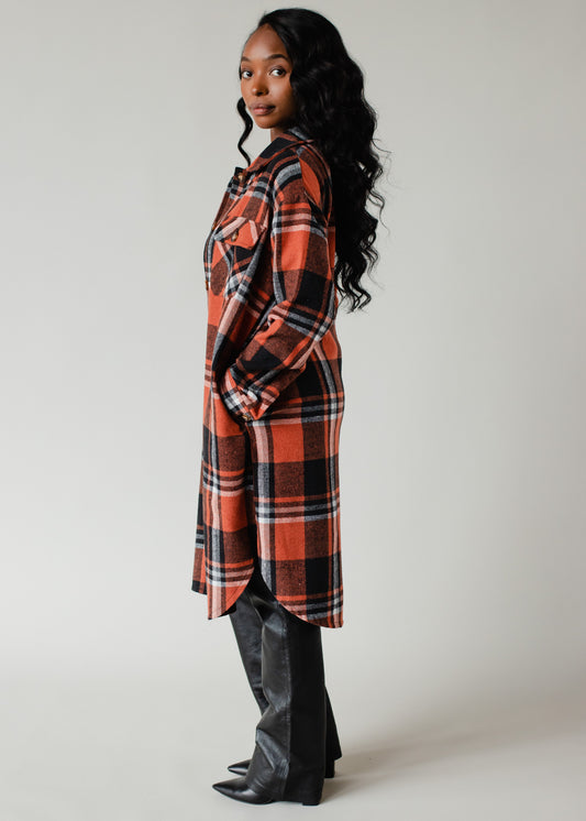 Cider Long Shacket