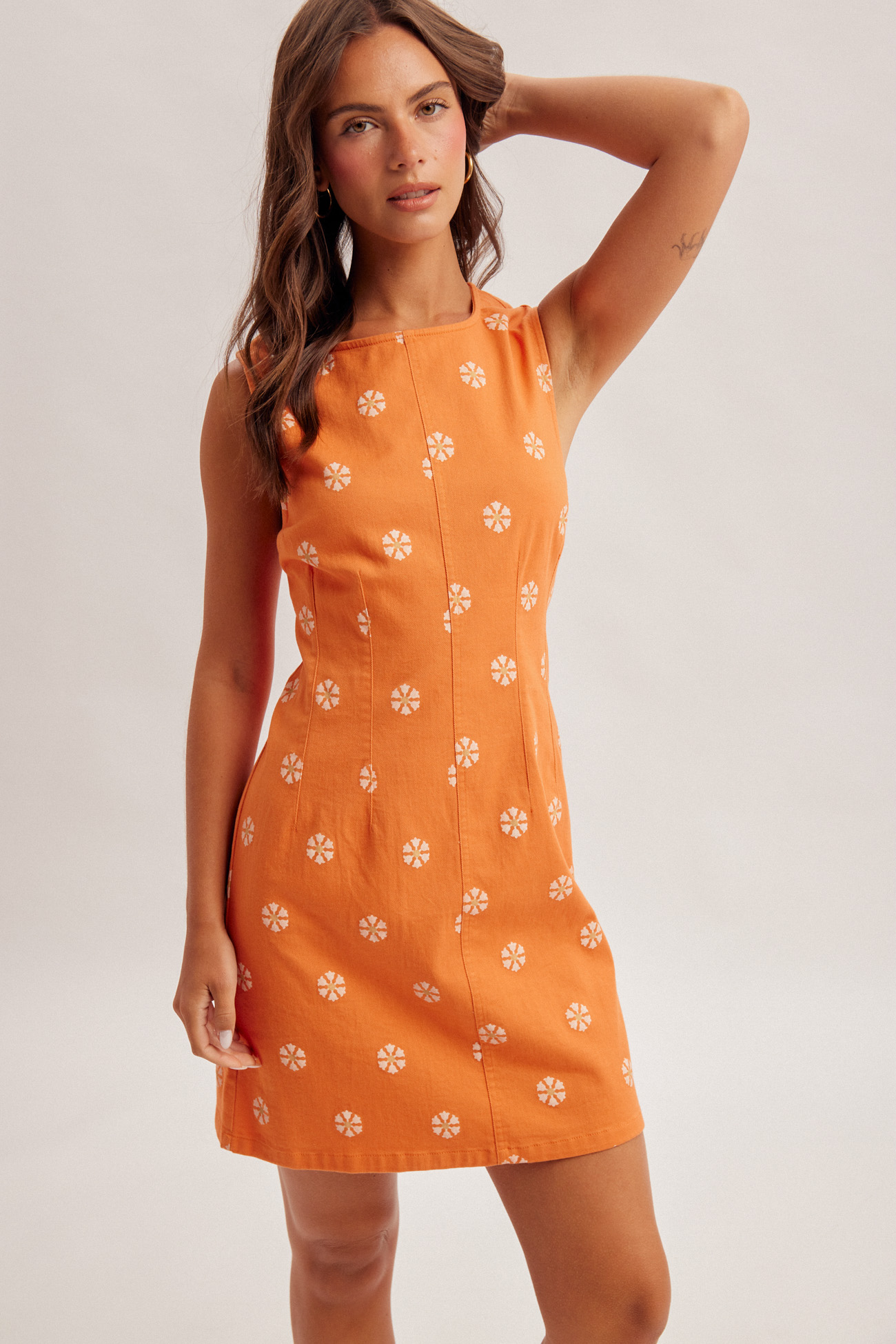 Sunny Twill Mini Dress