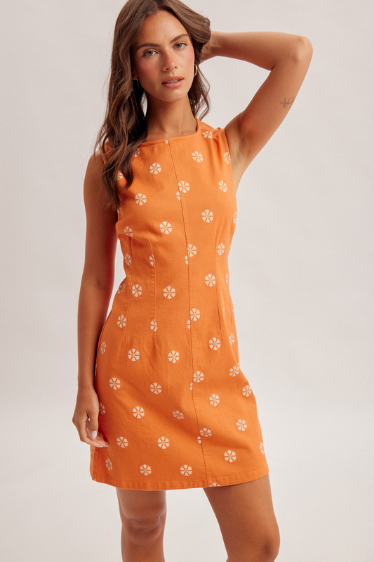 Sunny Twill Mini Dress