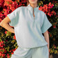 Tulip Soft Mint Quarter Zip
