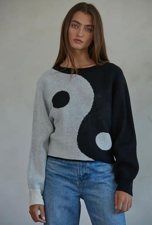 Carrie McKenzie - Yin Yang Sweater