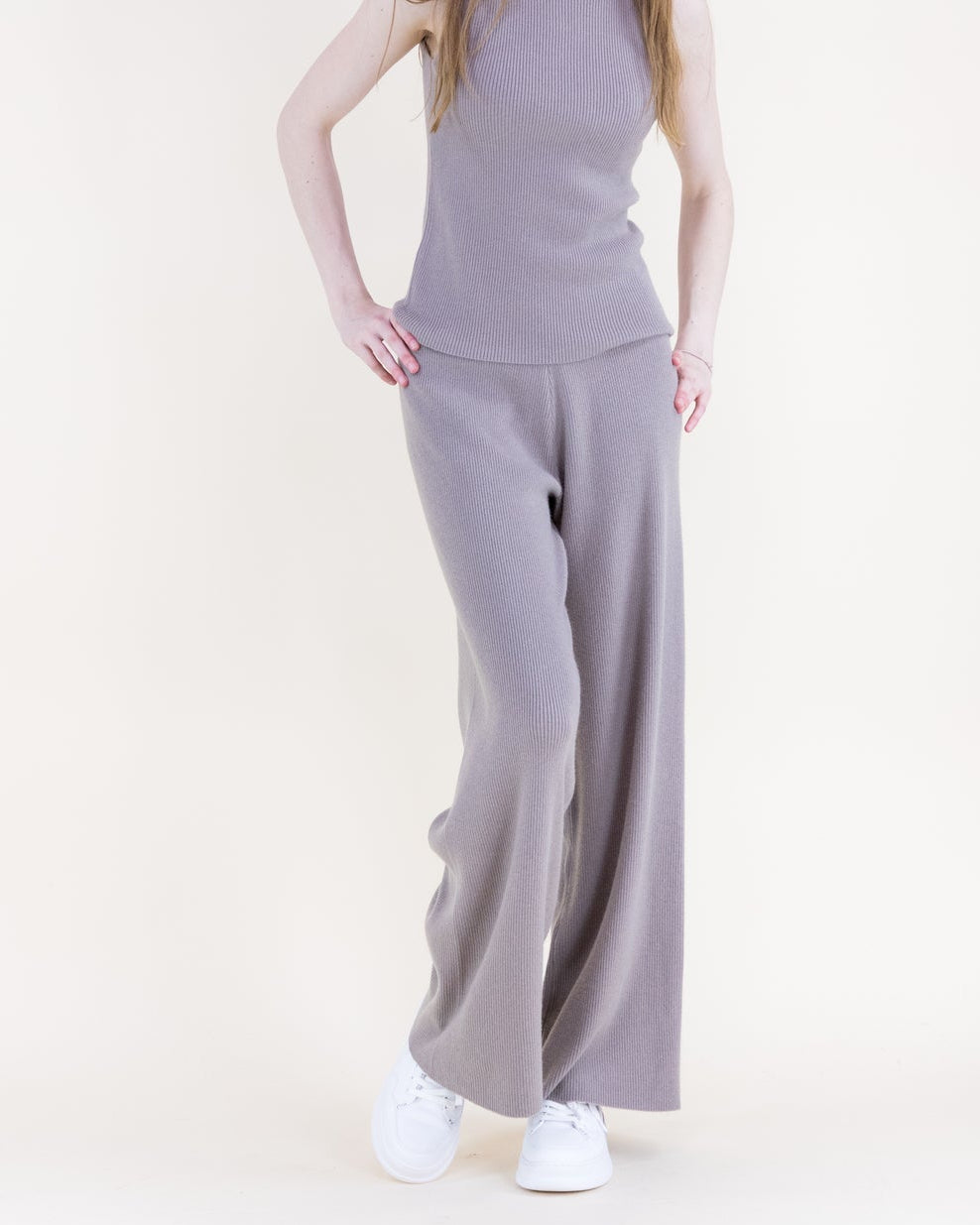 Bare Knit Wide Leg Pant