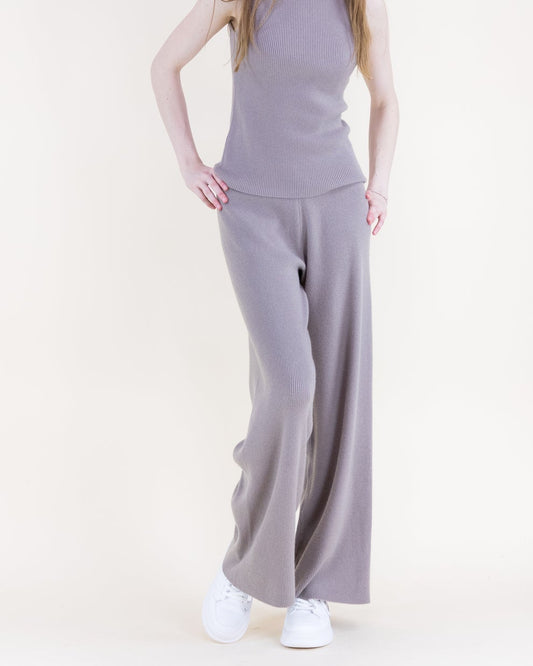 Bare Knit Wide Leg Pant