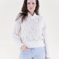 Open Weave Sweater Vest