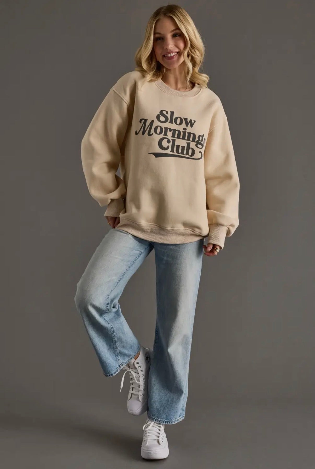 Slow Mornings Club Sweatshirt