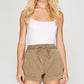 Olive Woven Shorts