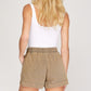 Olive Woven Shorts