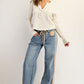 Carmine Side Stripe Pant