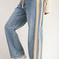 Carmine Side Stripe Pant
