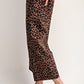 Carina Leopard Cropped Pants
