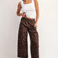Carina Leopard Cropped Pants