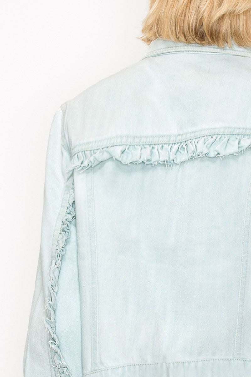 Soft Sky Denim Jacket